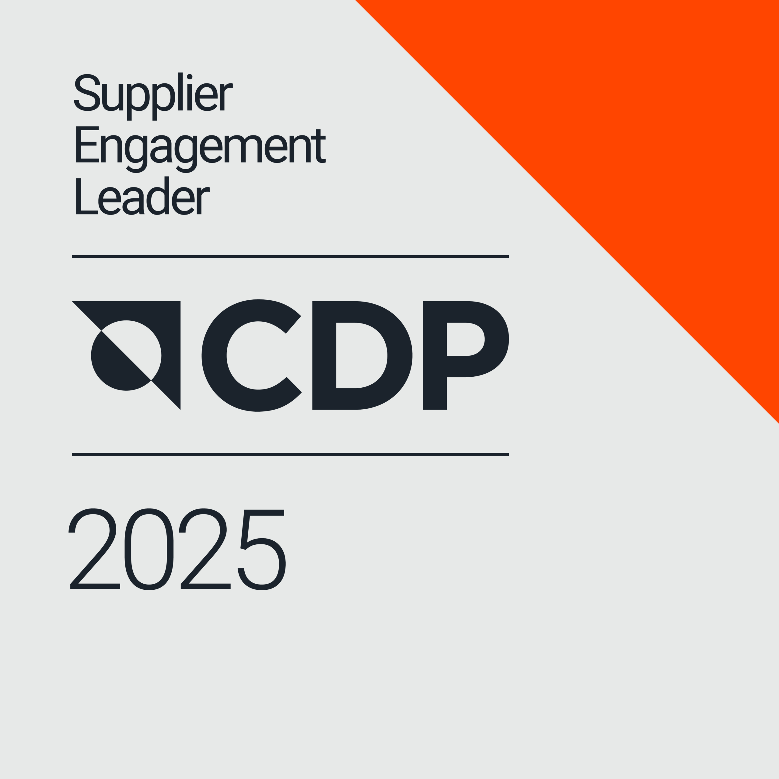 CDP_Supplier_Engagement_Leader_2025 recu en 2026